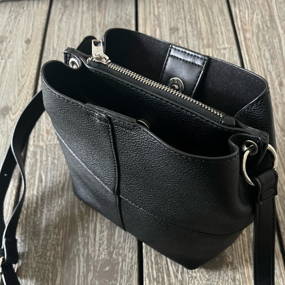 COLAB black crossbody bag.